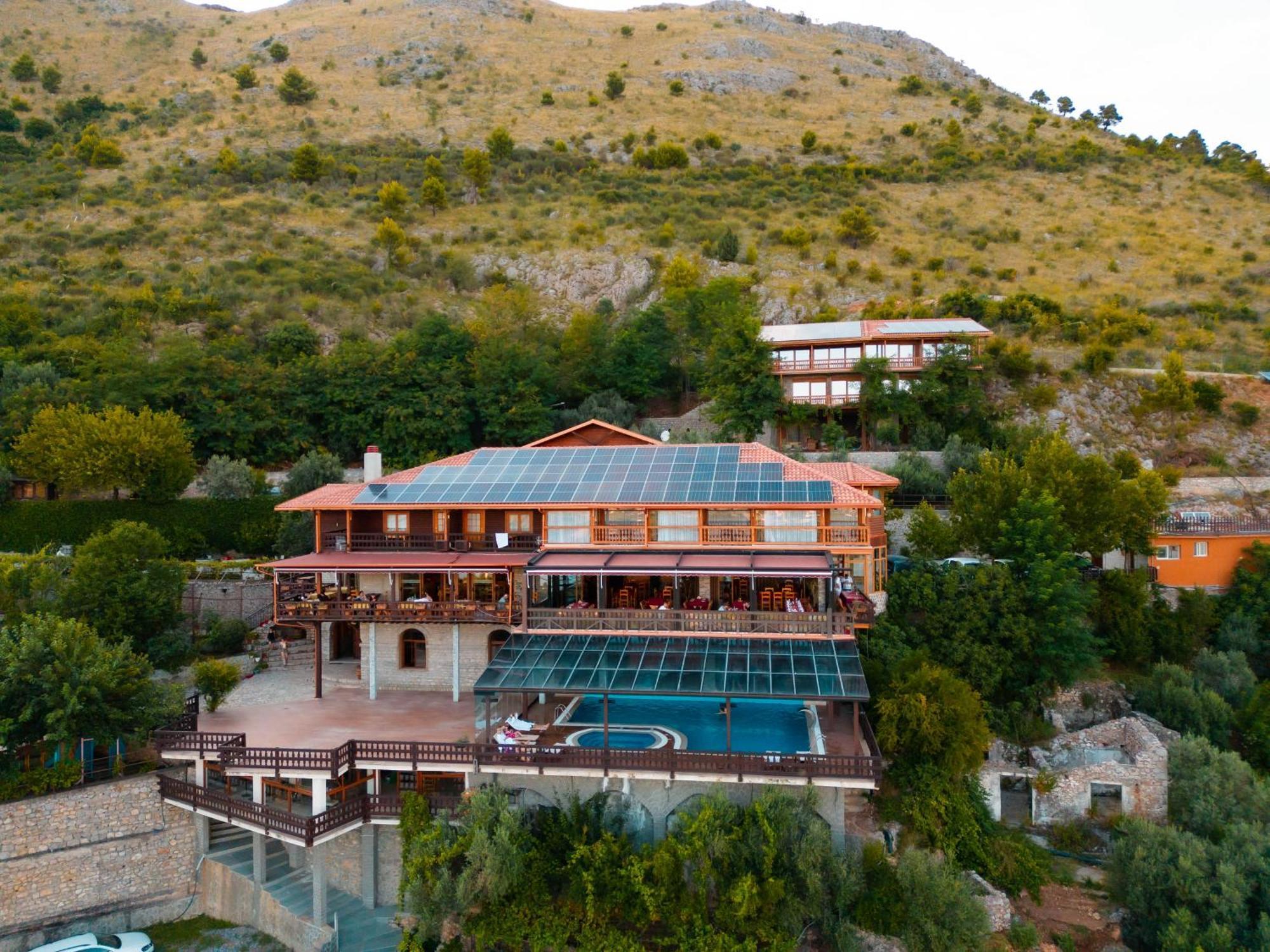 Hotel Wooden House Shkodra Exterior foto